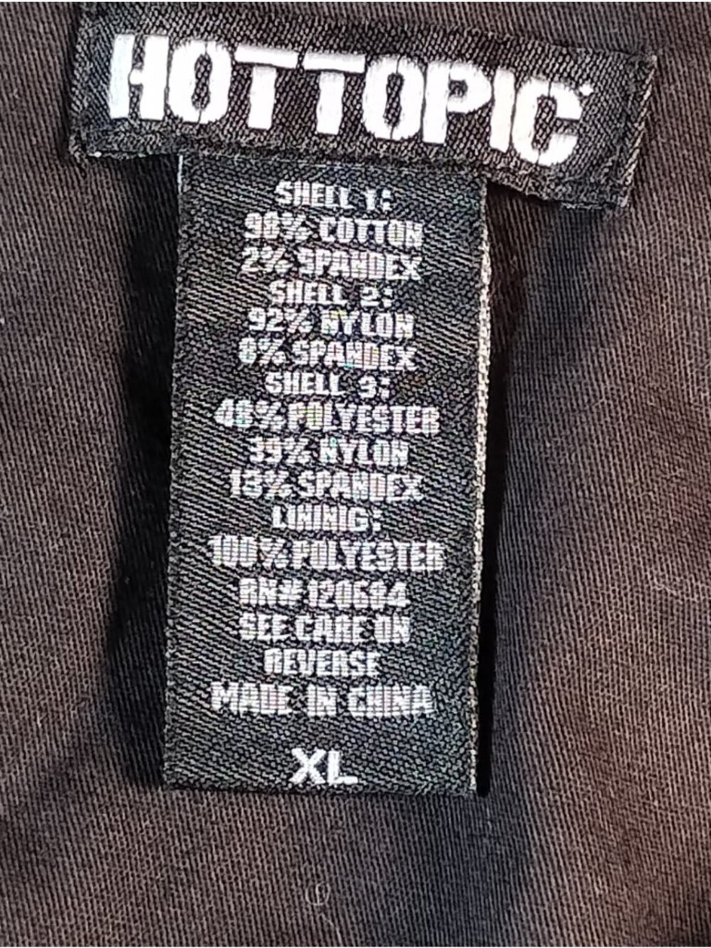 Hot Topic Black Velvet Corset Dress Y2K Whimsigoth Skulls Stretch Hi Lo XL Black - Picture 8 of 12